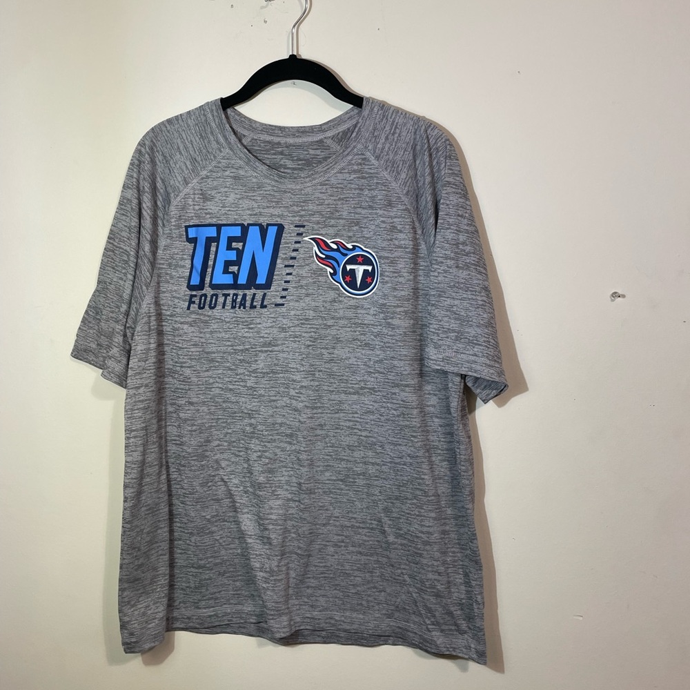 Tennessee Titans Football Men’s‎ Large NFL training Shirt grey lightweight